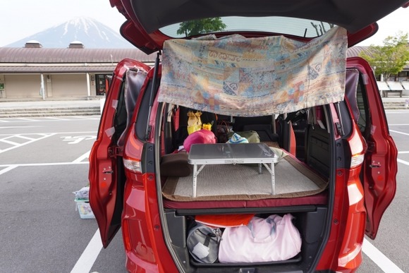 車中泊できる車欲しいって思ったけど