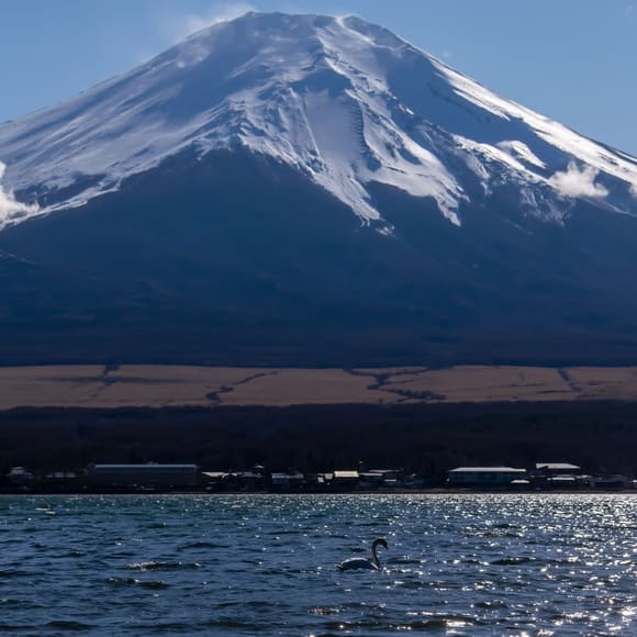 【画像】いい天気だから富士山を見に行ったった