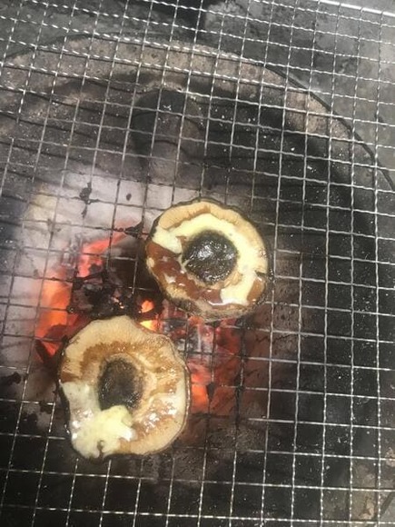 【画像】貝焼けてきたよ