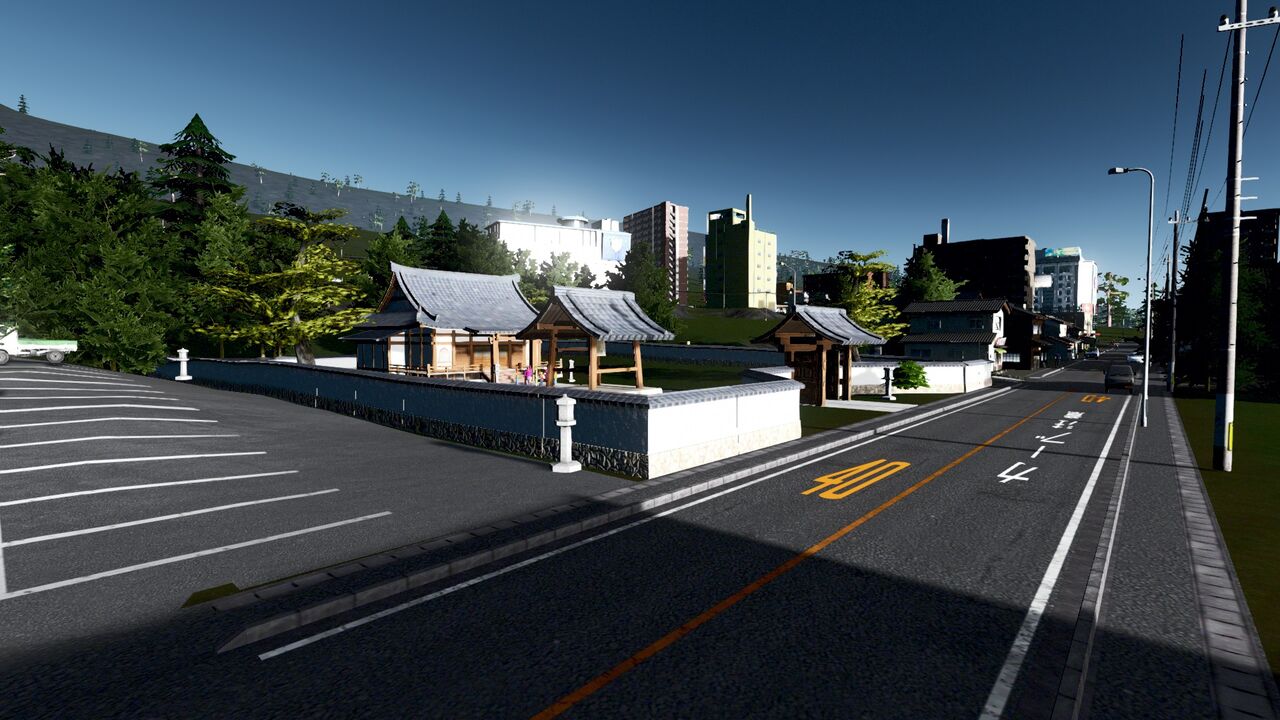 日本の街ーcities Skylines とろける はんなり ぐるぐる