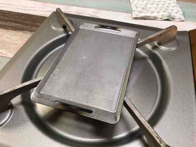 鉄板シーズニング とうとうダイソーで鉄板がっ コラムなブログ