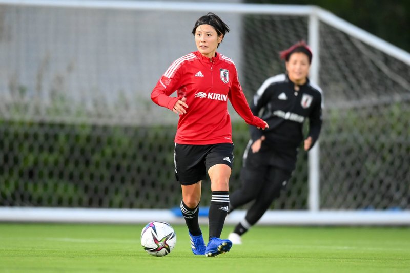 女子サッカー日本代表合宿の過去画像 ジャージ ユニフォーム女子