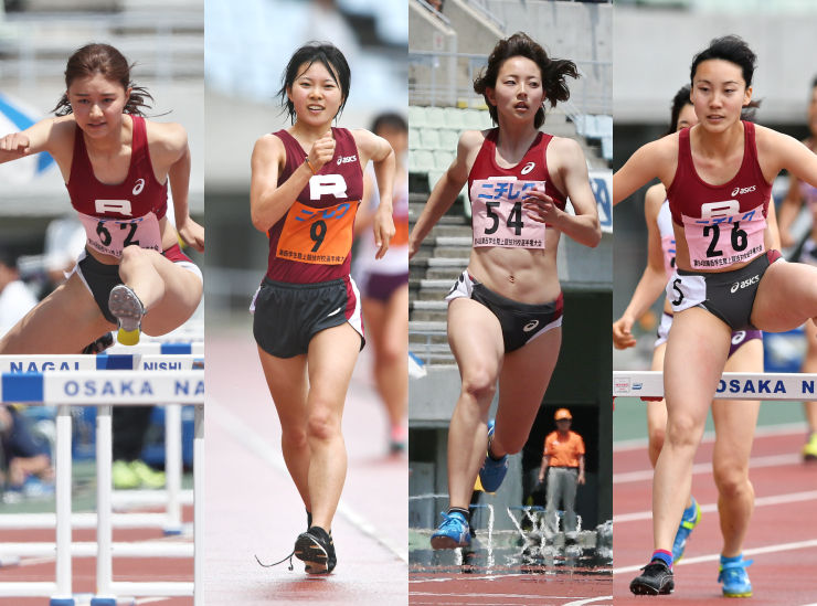 Asics 立命館大女子陸上部 最近の動き ジャージ ユニフォーム女子