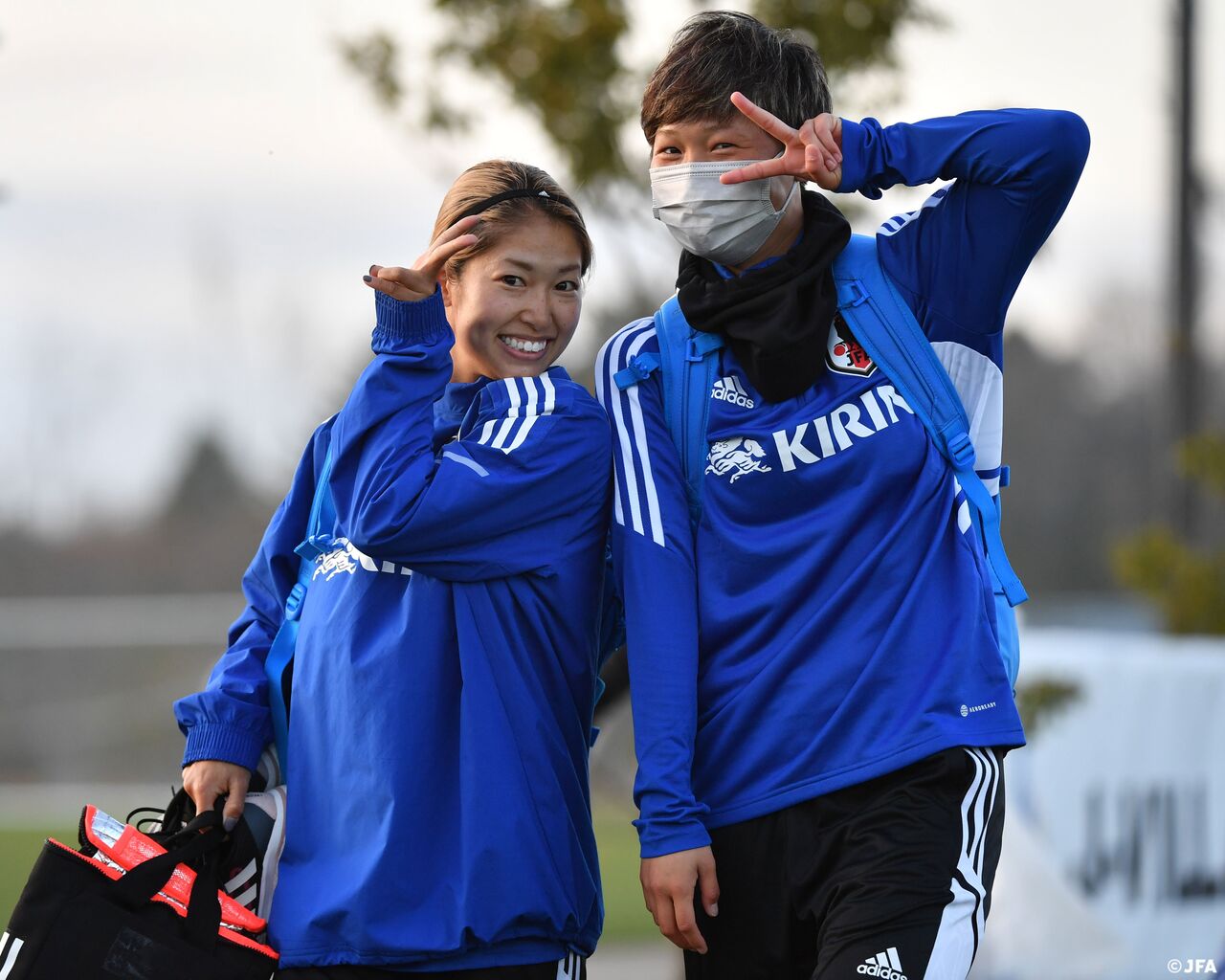 なでしこJAPAN候補合宿 2022 : ジャージ＆ユニフォーム女子