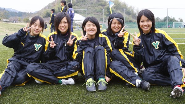 PUMA 柳ヶ浦高校女子サッカー部 : ジャージ＆ユニフォーム女子