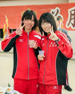 mizuno 豊川高校陸上部 トレーニングウェア : ジャージ＆ユニフォーム女子