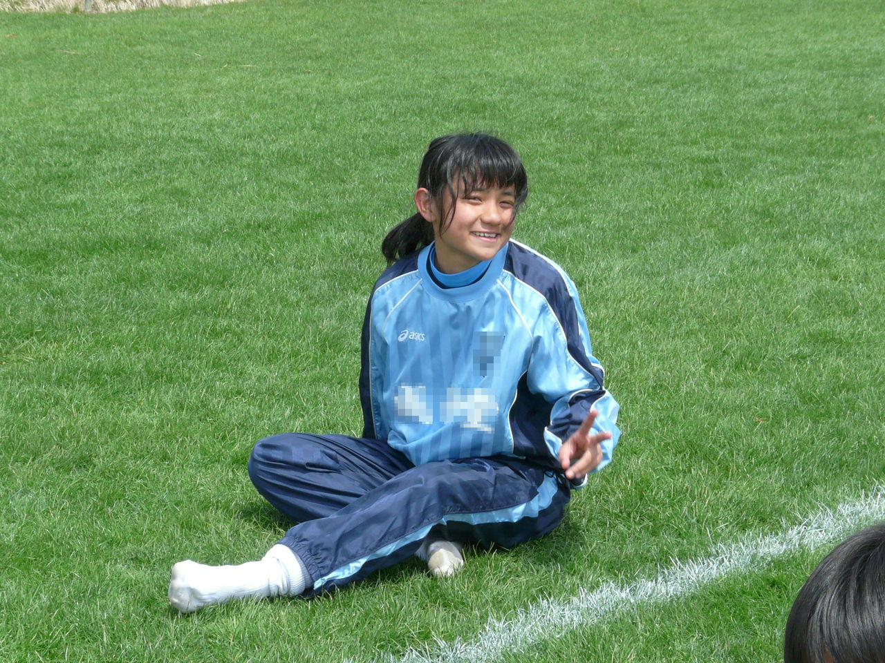 Asics 女子サッカー トレーニングウェア ジャージ ユニフォーム女子