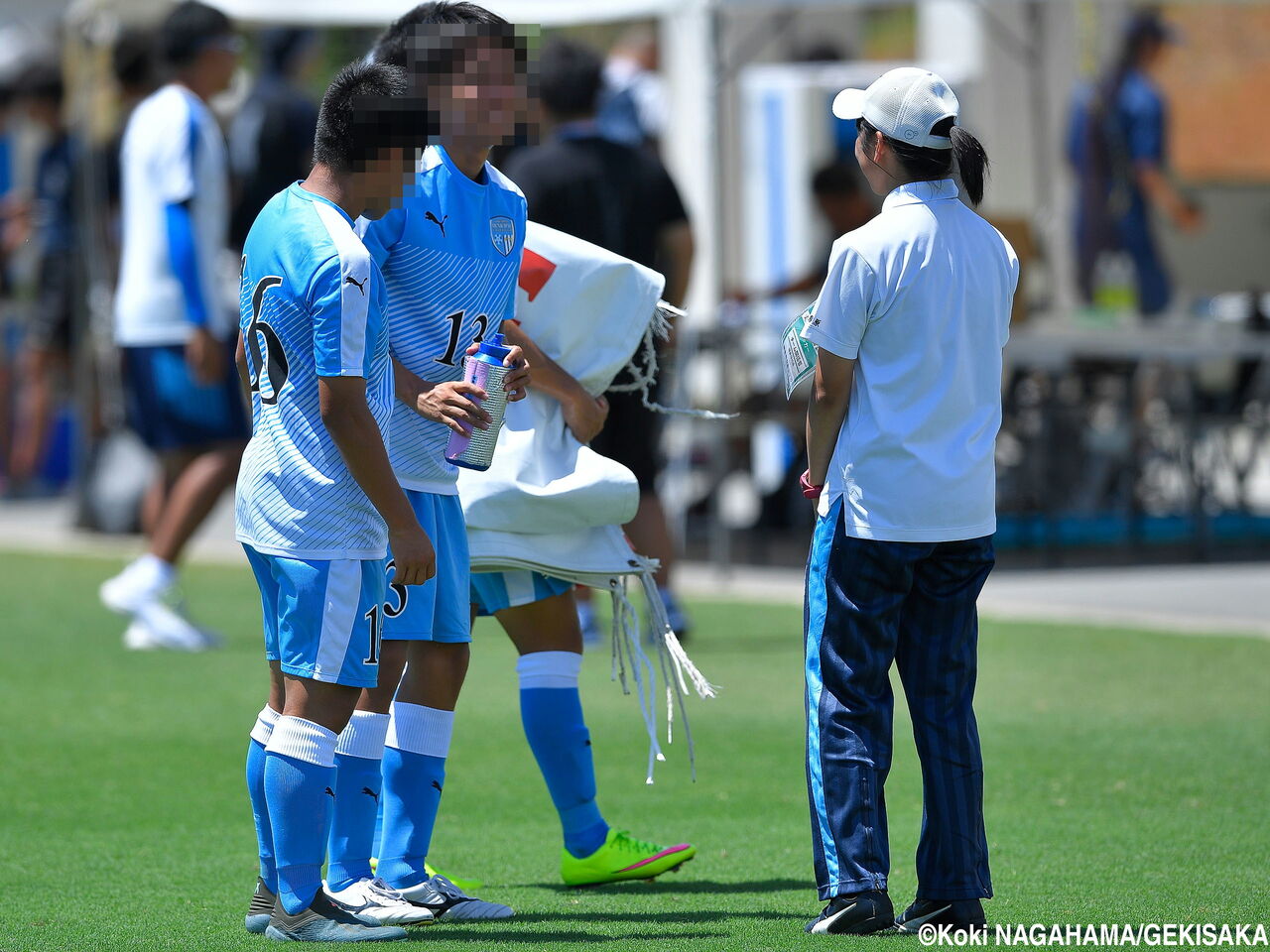 Puma サッカー部女子マネージャー ジャージ ユニフォーム女子