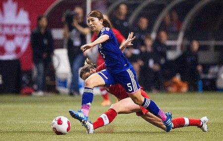 和風 なでしこジャパン 日本代表 支給 ユニフォーム 鮫島彩選手