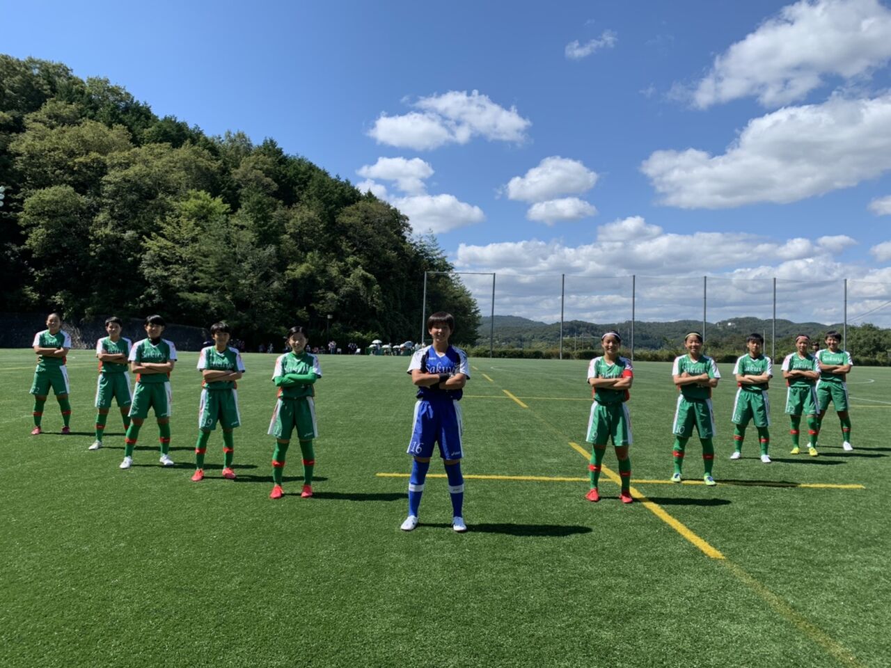 asics 岡山県作陽高校女子サッカー部 : ジャージ＆ユニフォーム女子