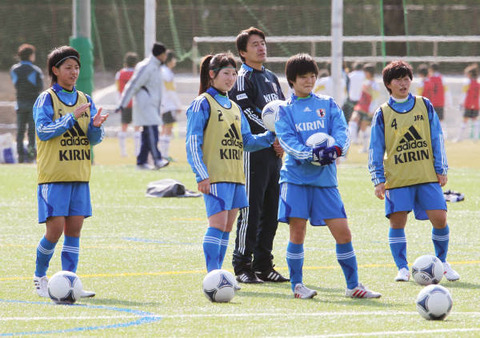 女子代表候補合同合宿20120209 京川・仲田