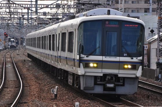 051 Jr快速 車内 車いすスペース でのアクシデント 2017 5 19 電動車いす さるさる横丁