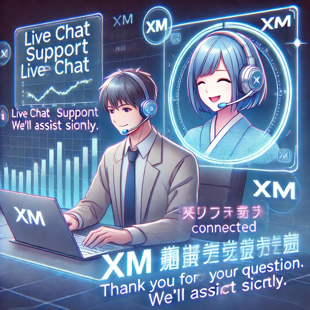 XMサポートのライブチャット活用法と営業時間ガイド