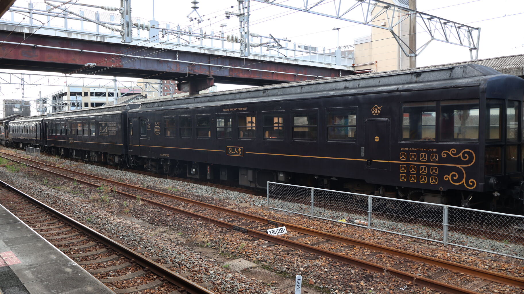 晩秋の九州【1日目】101歳を迎えた58654号機と快速「SL人吉」 : 観光列車アーカイブ