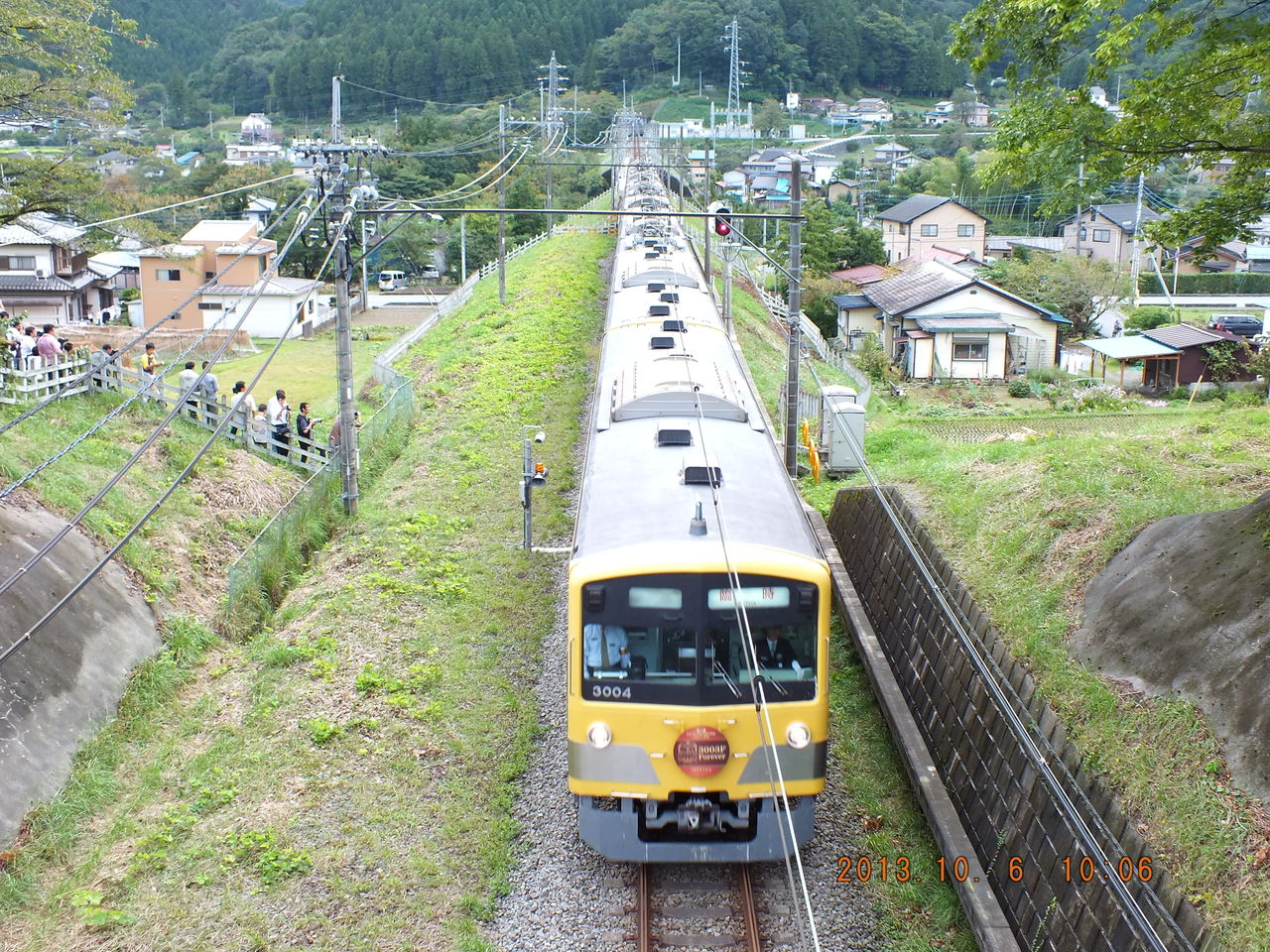 さらば 西武3000系3003編成 その最後の勇姿を捕える 快特京王稲田堤の日々の日記