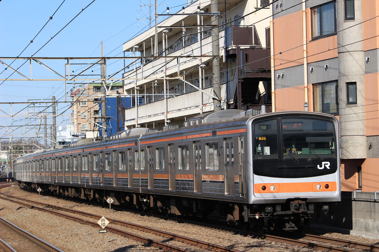 1 6 武蔵野線上りの撮影 西国分寺駅にて ゆっくり鉄道趣味日記