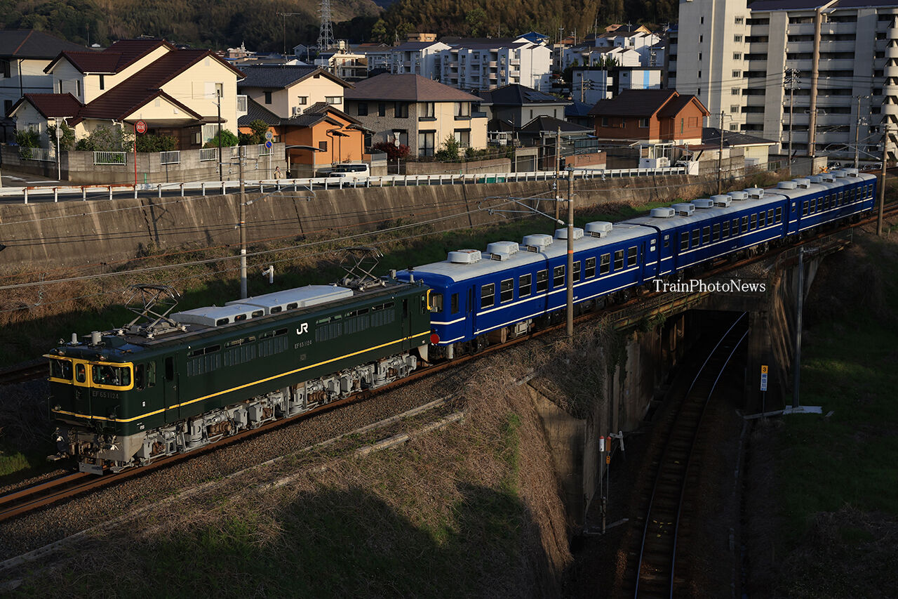 2025/4/15～16運転 12系幡生出場回送 : TrainPhotoNews