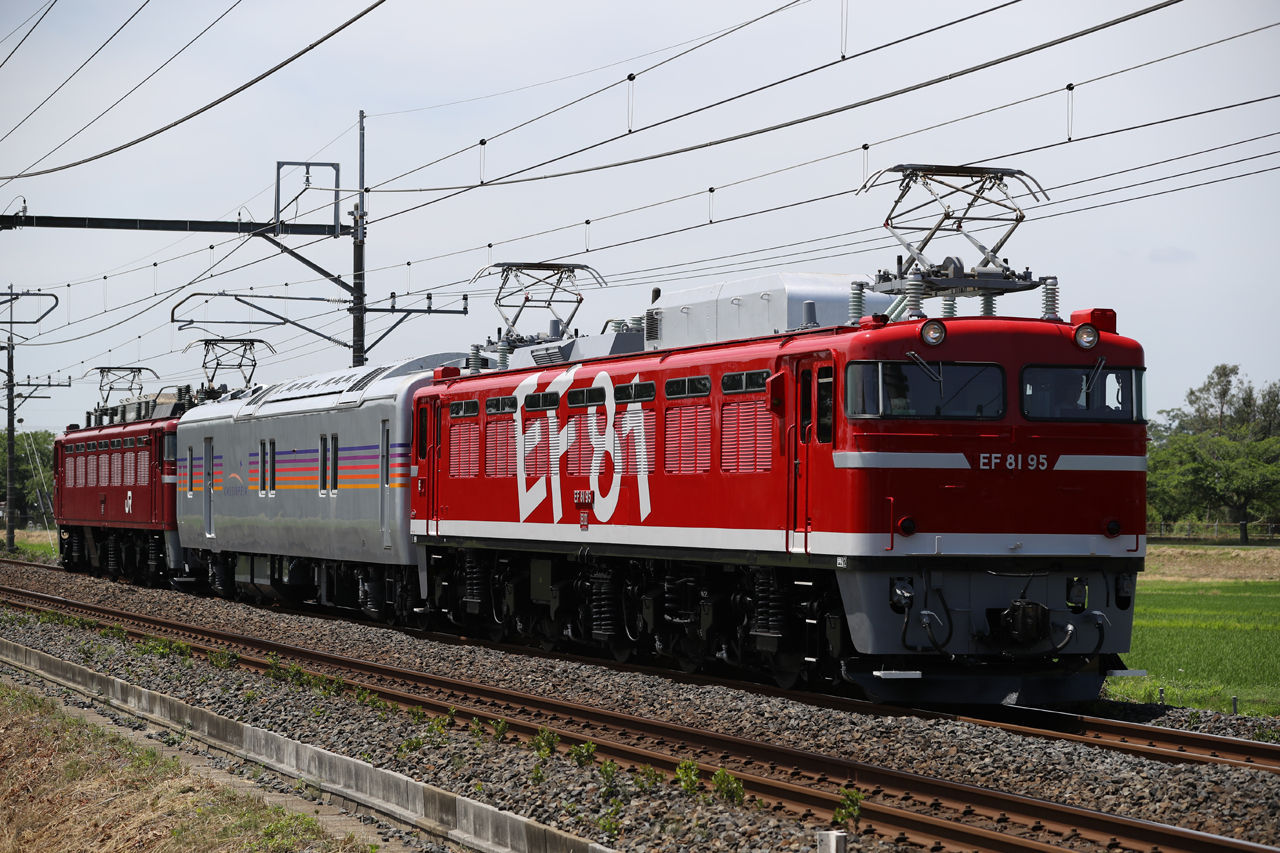 18 6 7運転 Ef81 95 カヤ27 501 Ef81 139黒磯試運転 Trainphotonews 18 6 7運転 Ef81 95 カヤ27 501 Ef81 139黒磯試運転 Trainphotonews