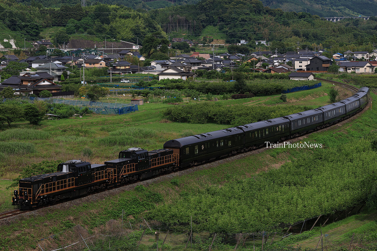 2025/6/18～20運転 DD200重連ななつ星in九州 : TrainPhotoNews