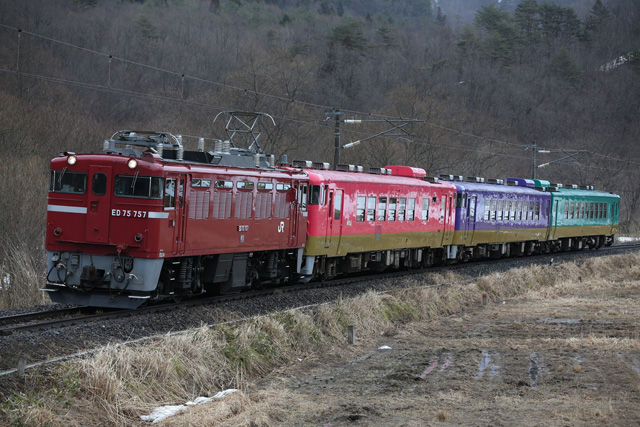 15 3 5運転 Ed75牽引ふるさと回送 Trainphotonews 15 3 5運転 Ed75牽引ふるさと回送 Trainphotonews