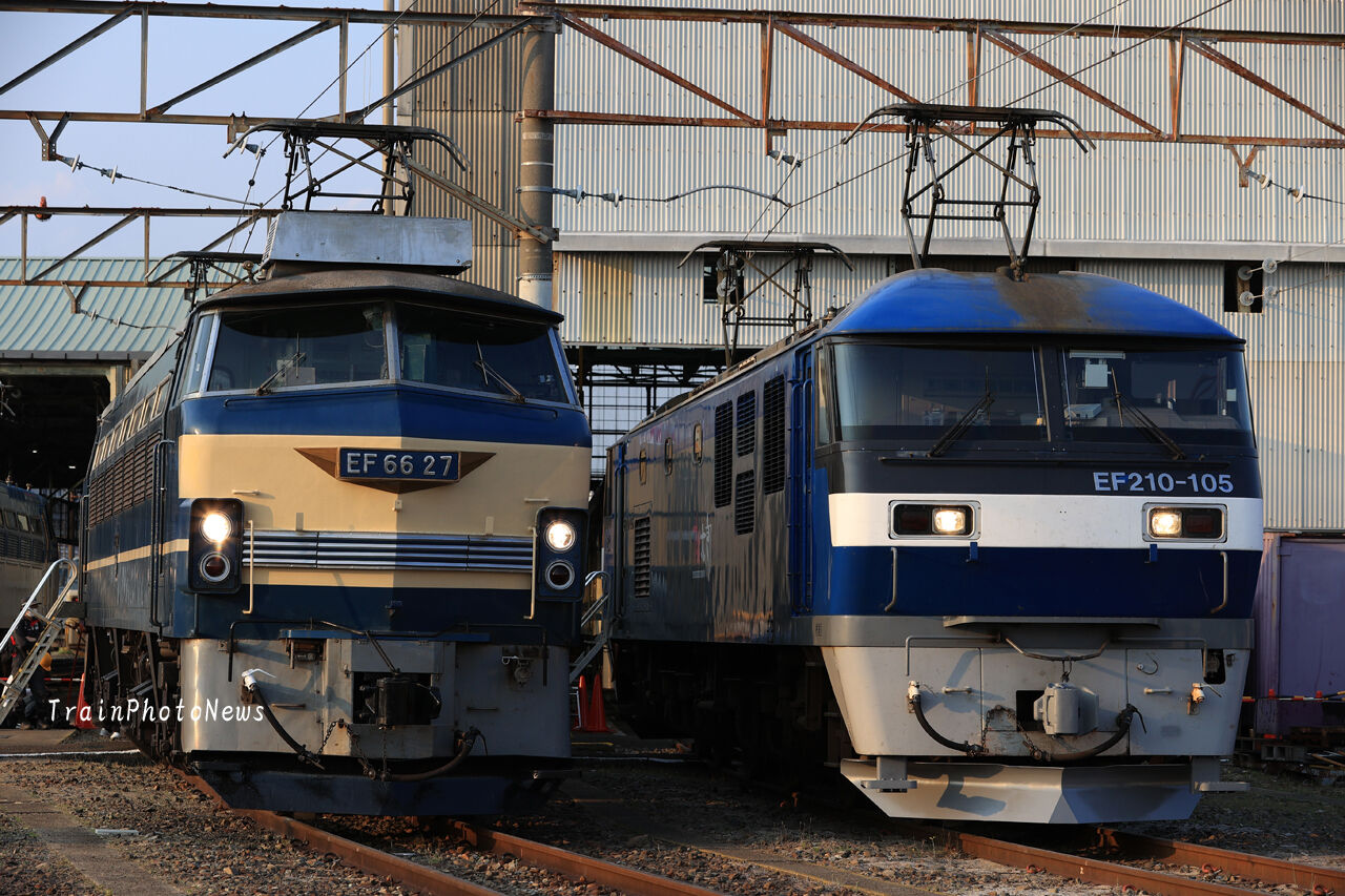 2022/5/22開催 EF66-27吹田機関区撮影会 : TrainPhotoNews