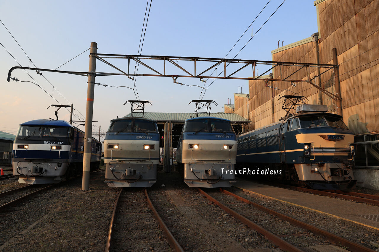 2022/5/22開催 EF66-27吹田機関区撮影会 : TrainPhotoNews