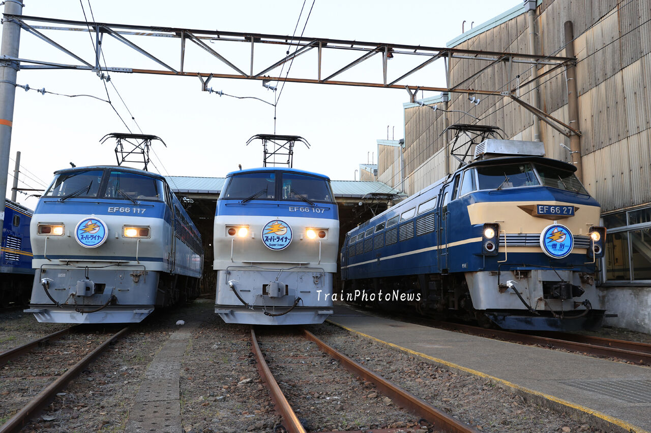 2022/5/22開催 EF66-27吹田機関区撮影会 : TrainPhotoNews