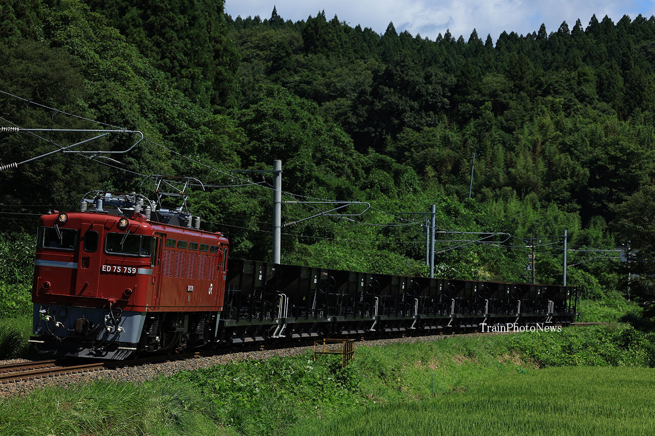 2022/8/19運転 盛岡ホキ800形郡山廃車配給 : TrainPhotoNews