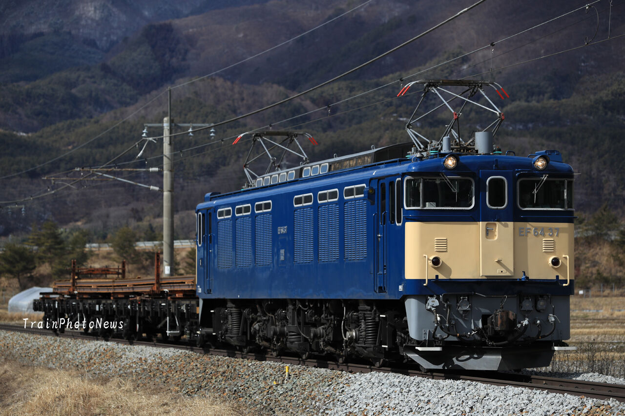 2 11運転 Ef64 37川中島チキ工臨 Trainphotonews