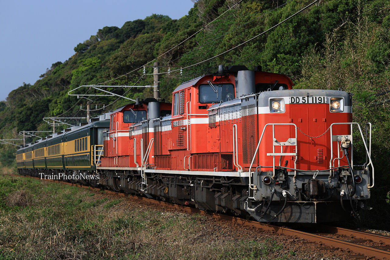 2025/4/18～19運転 サロンカーはやたま（下り） : TrainPhotoNews