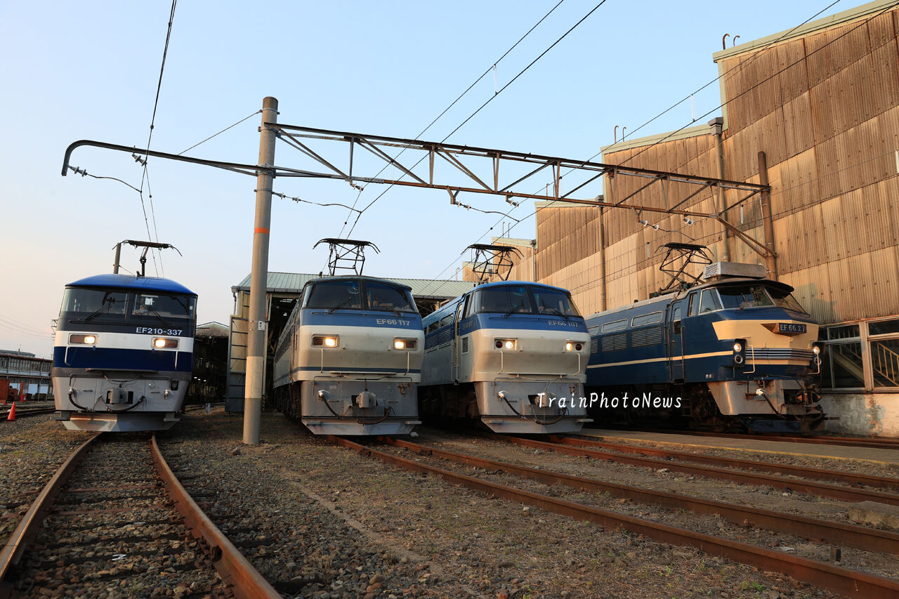 2022/5/22開催 EF66-27吹田機関区撮影会 : TrainPhotoNews