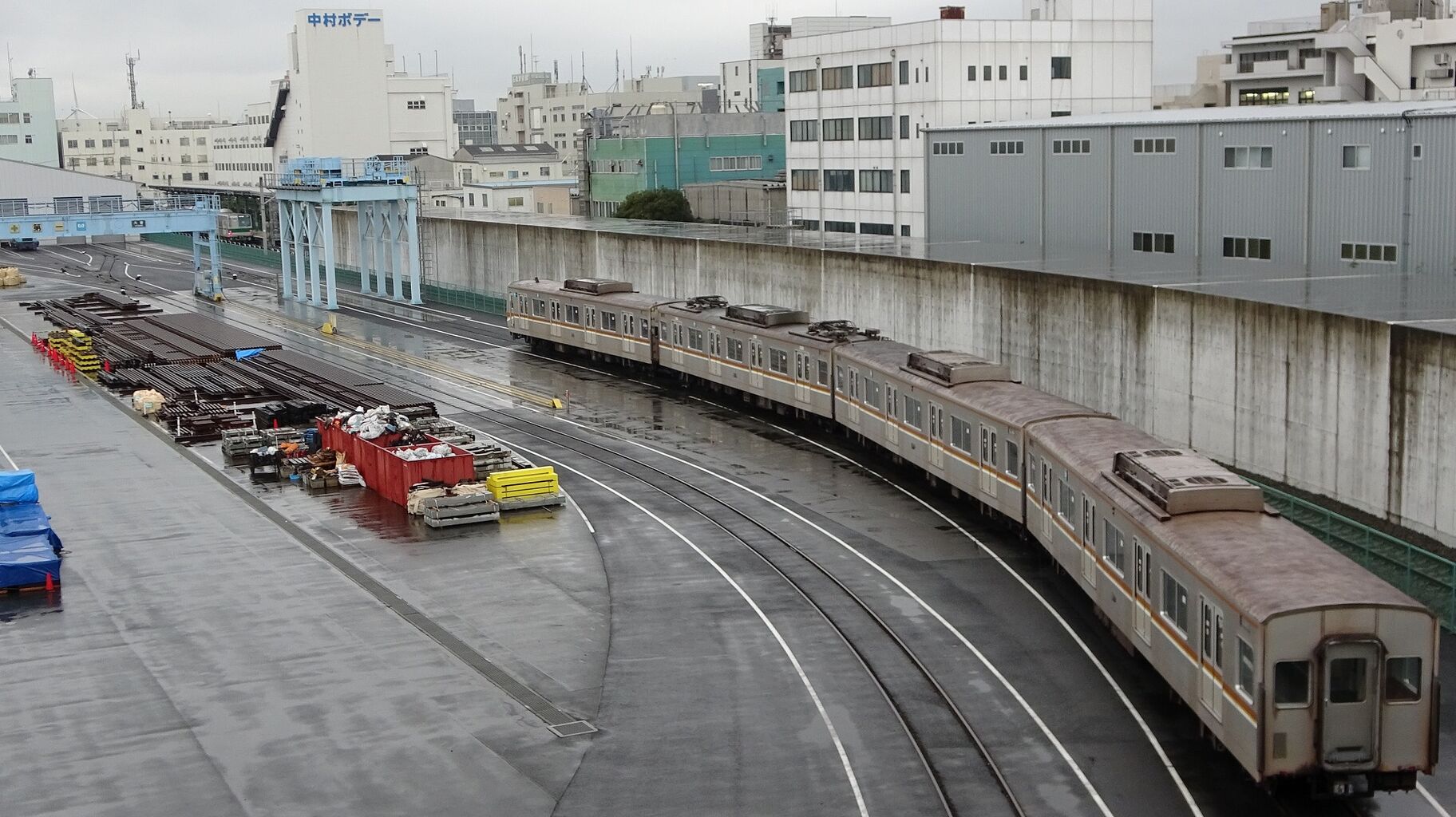 FHD】JR京葉線 新木場駅にて(At Shin-Kiba Station on the JR