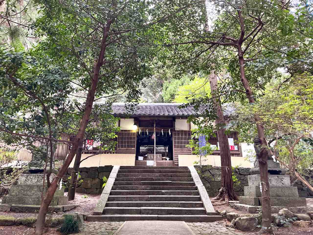 葛城市當麻 木花咲弥姫命とその父 夫神がご祭神の 當麻山口神社 勝手に堺市広報大使