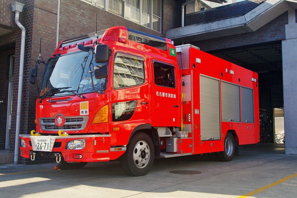 名古屋市消防局 救助工作車 楠41 エヌティーさんの検修庫 Trans55