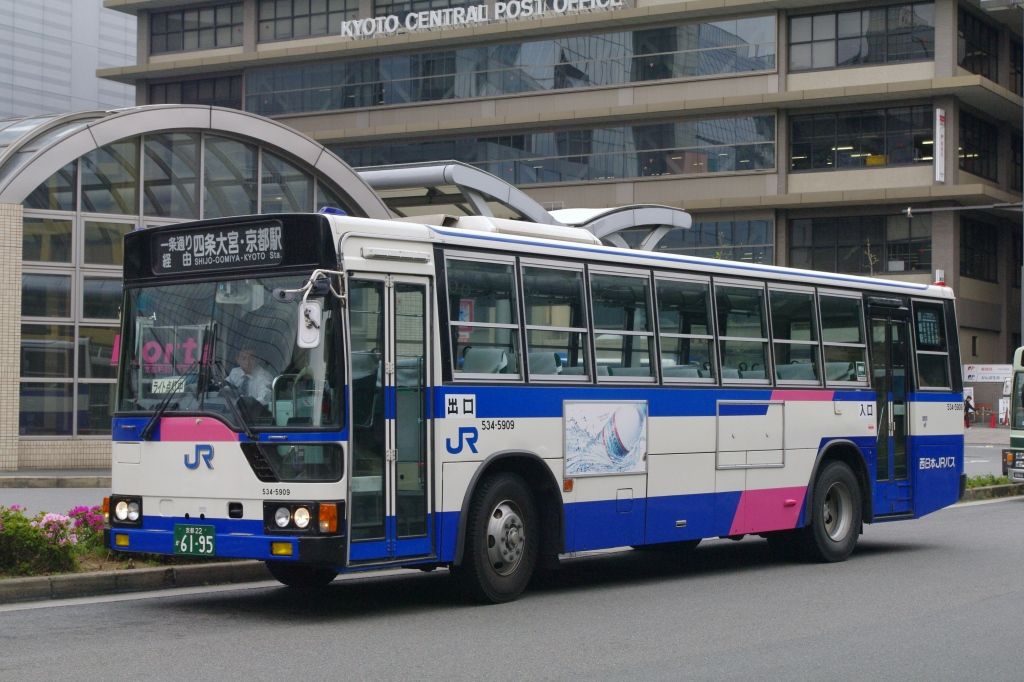 日産バス 西日本JRバス(路線車) 534-5909 : エヌティーさんの検修庫(trans5885)