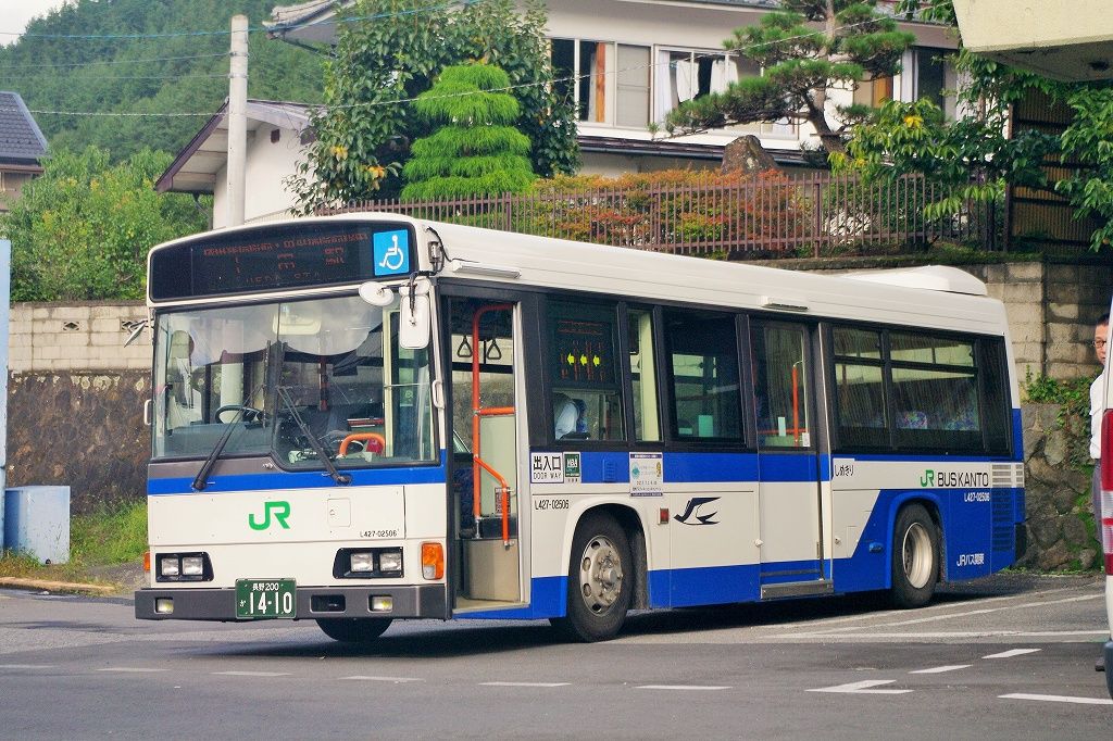 JRバス関東　方向幕 JRバス関東 下諏訪営業所 方向幕