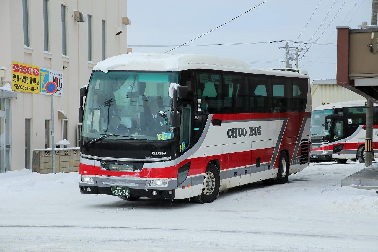 北海道中央バス(高速車) 2436号車 : エヌティーさんの検修庫