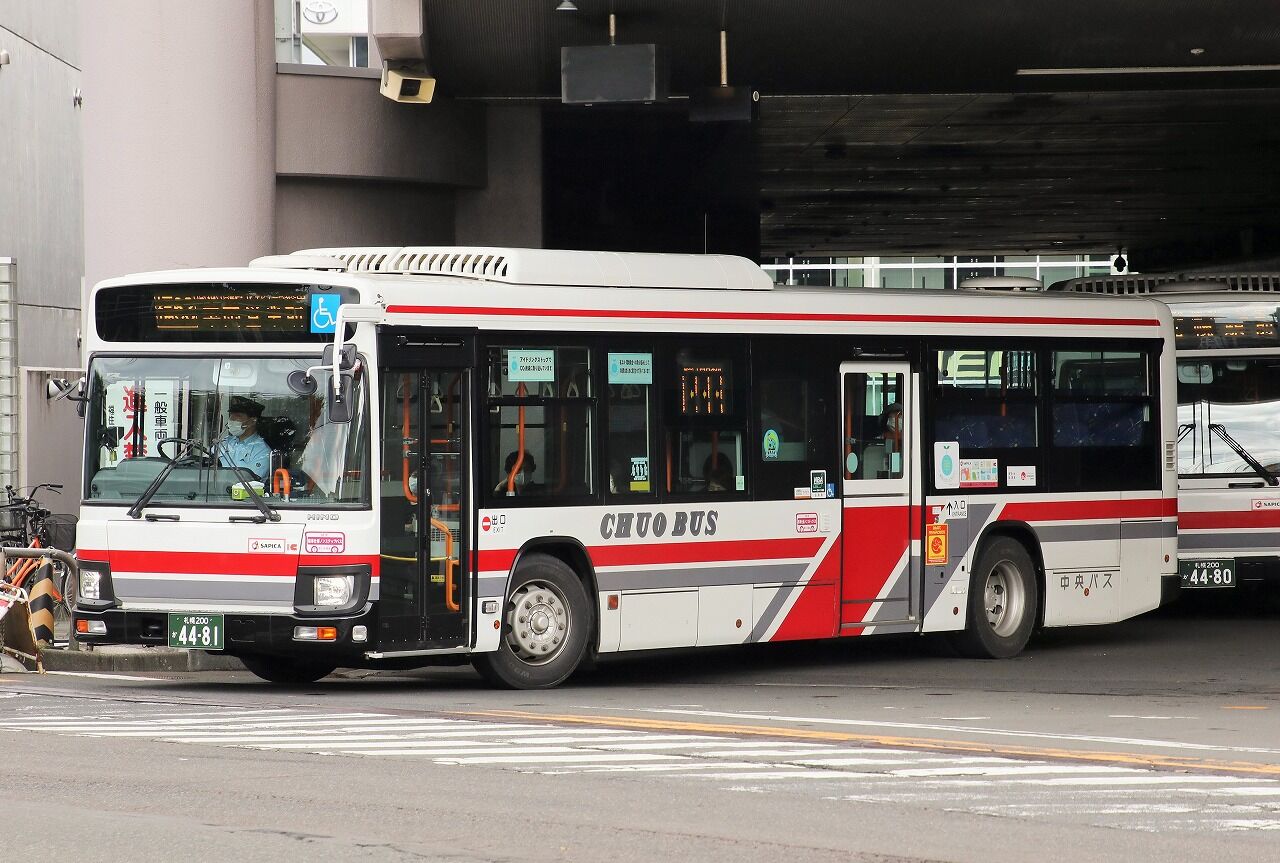 北海道中央バス(路線車) 4481号車 : エヌティーさんの検修庫(trans5885)