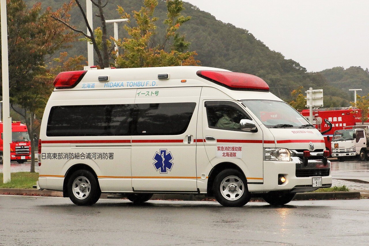 日高東部消防組合 救急車(浦河救急1) : エヌティーさんの検修庫