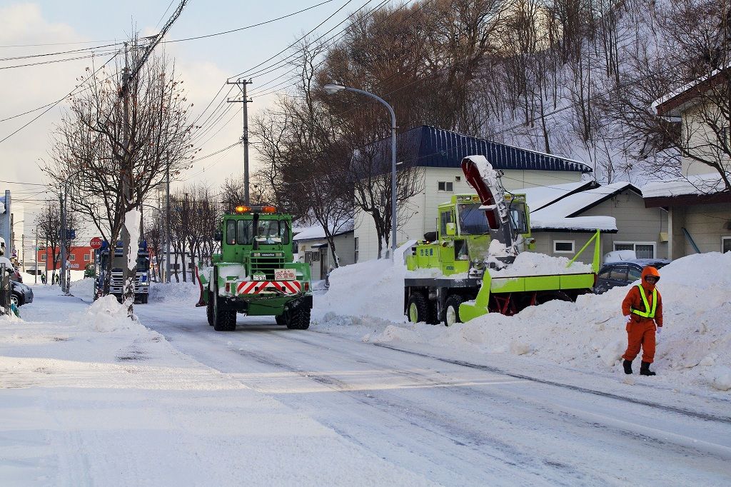 除雪車 エヌティーさんの検修庫 Trans55
