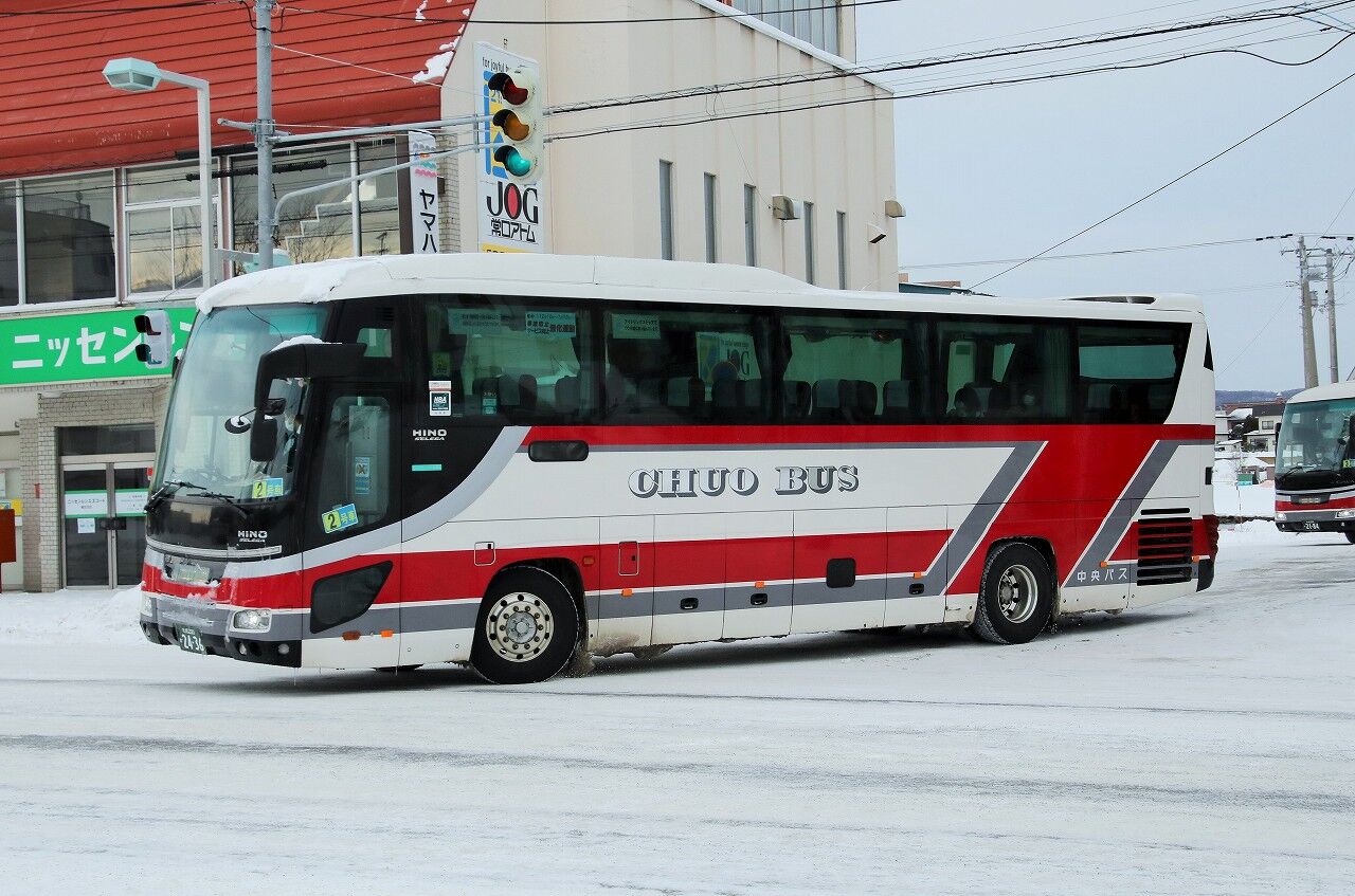 北海道中央バス(高速車) 2436号車 : エヌティーさんの検修庫
