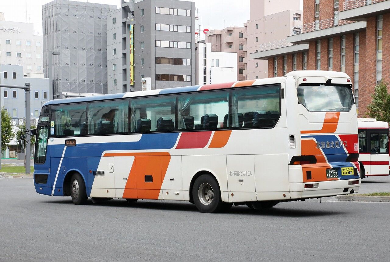 バス 北海道北見バス(高速車) 2053号車 : エヌティーさんの検修庫(trans5885)