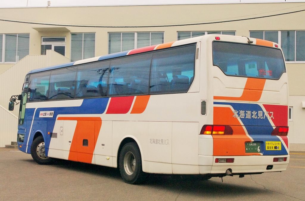 北海道北見バス 高速車 6号車 2 エヌティーさんの検修庫 Trans5885
