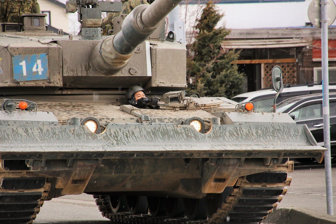 ドーザ付90式戦車(第73戦車連隊) : エヌティーさんの検修庫(trans5885)