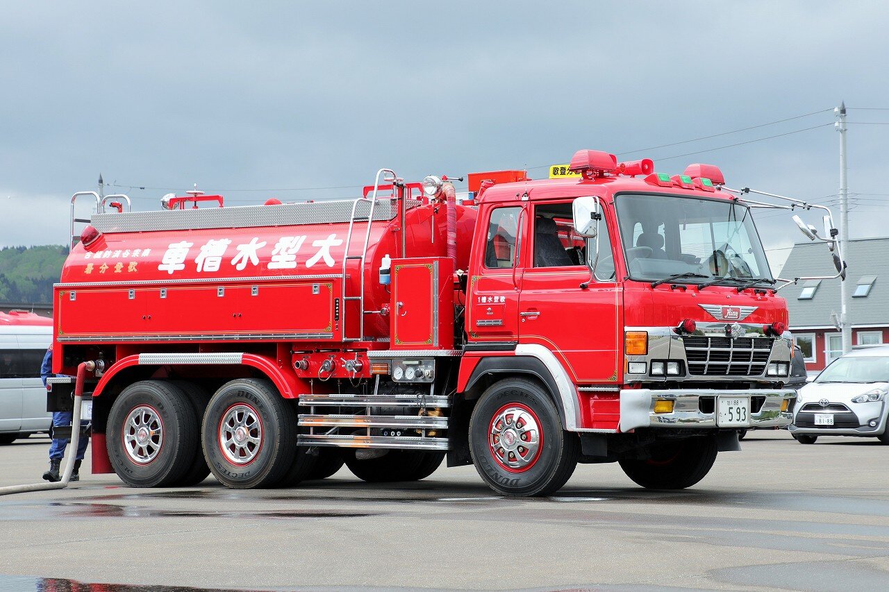南宗谷消防組合 大型水槽車(歌登水槽1) : エヌティーさんの検修庫