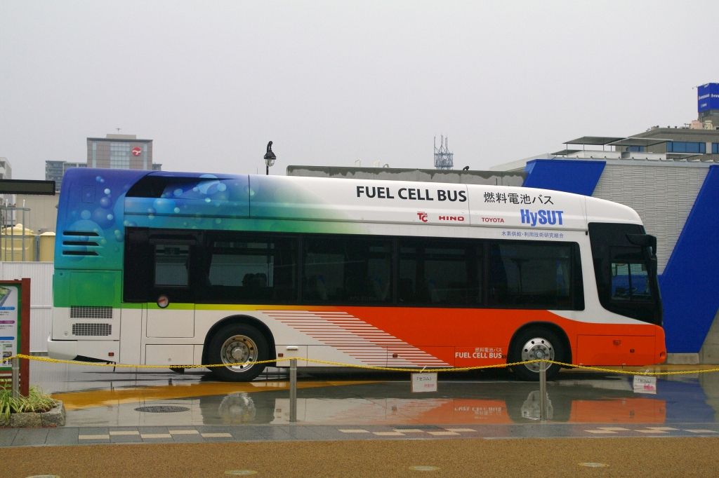 トヨタ自動車 燃料電池バス 71号車 エヌティーさんの検修庫 Trans55