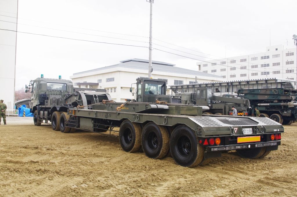 陸上自衛隊 73式特大型セミトレーラ ～その3～ : エヌティーさんの検修