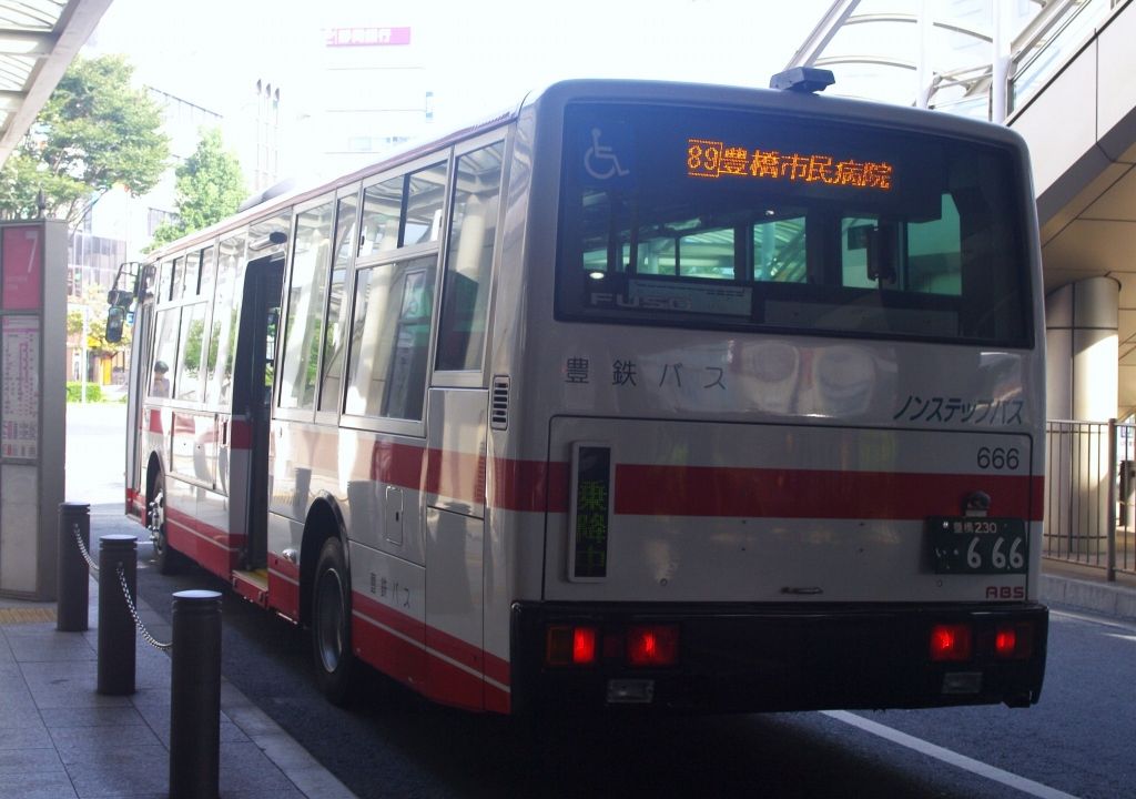 豊鉄バス 路線車 666号車 エヌティーさんの検修庫 Trans55 豊鉄バス 路線車 666号車 エヌティーさんの検修庫 Trans55