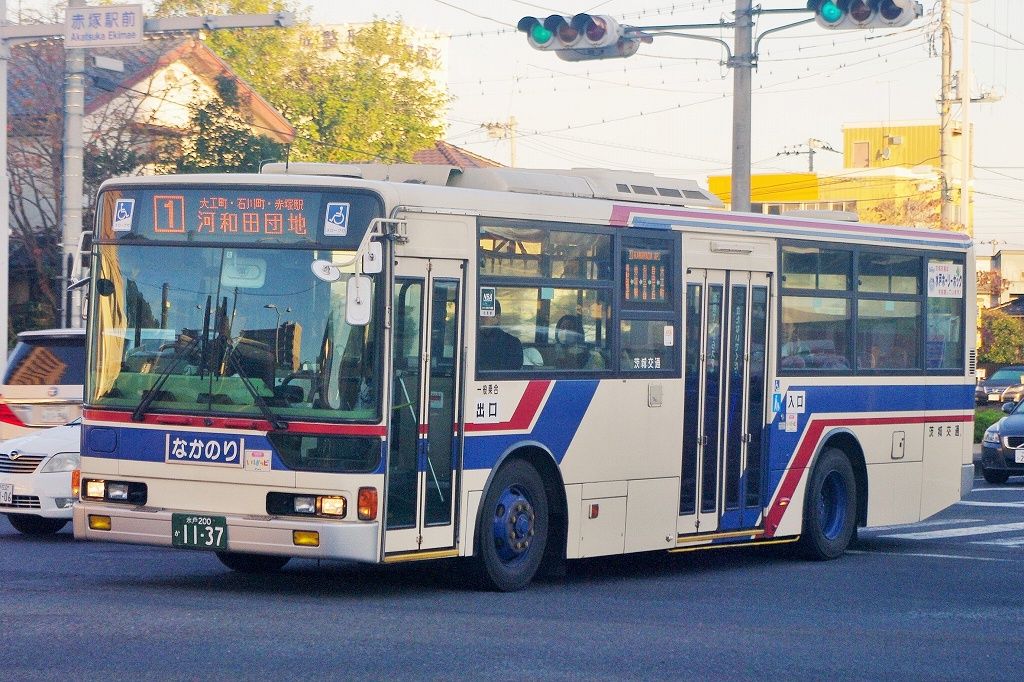 茨城交通 茨城交通/日野/BJG-HU8JLFP | 都営バス資料館