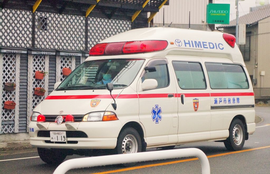 救急車3 瀬戸市消防本部 救急車(救急3号車) : エヌティーさんの検修庫